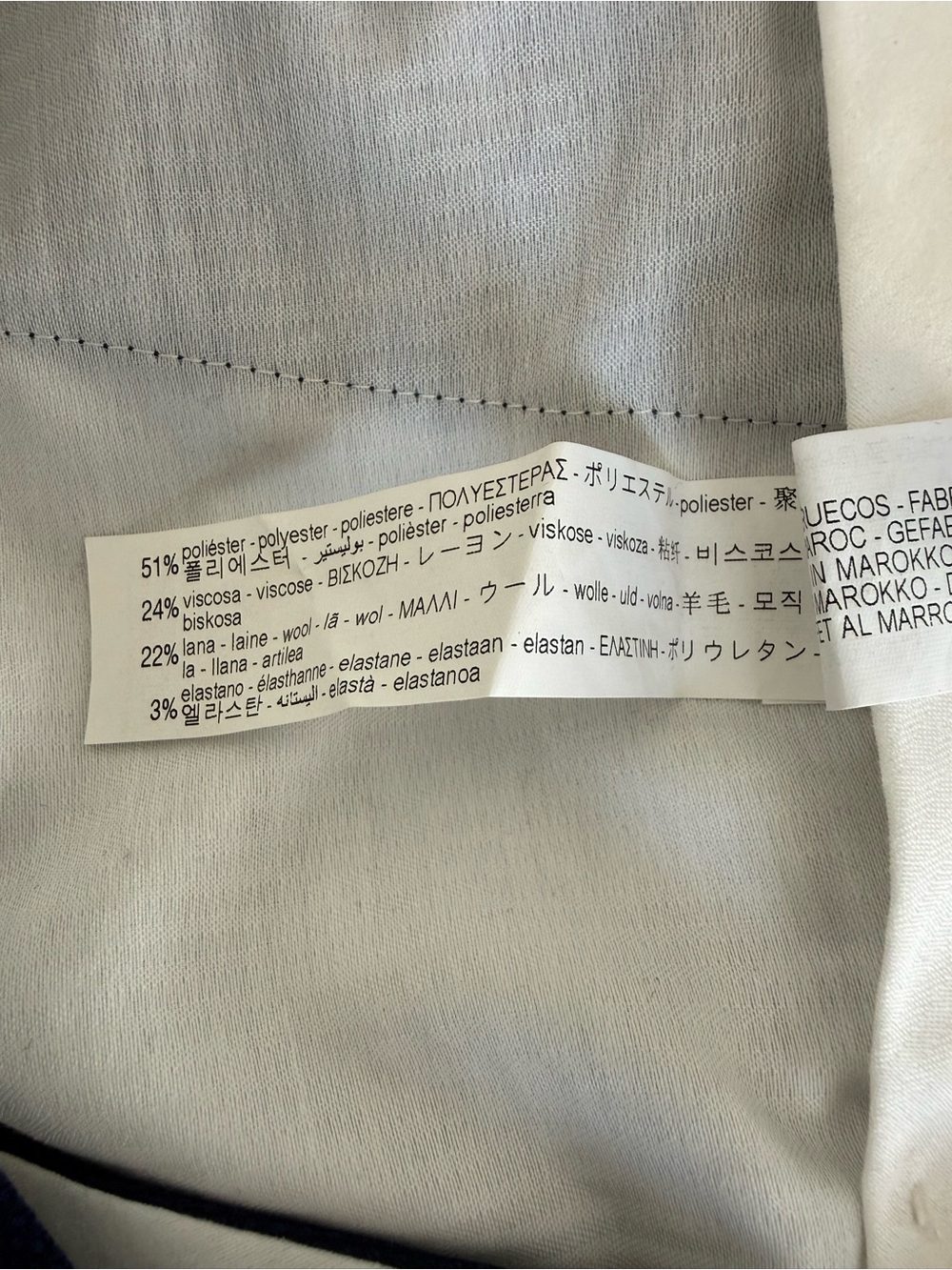 Zara Men's Dark Navy Dress Trousers - Picture 7 of 7